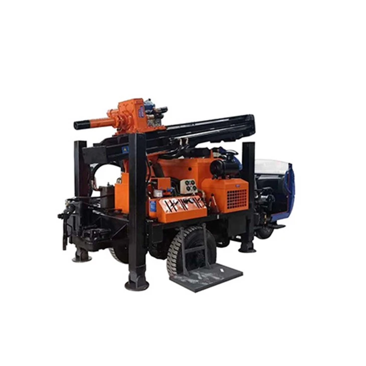 truck drilling water well drilling rig (2)