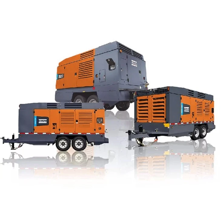 Atlas Copco Liels augstspiediena dīzeļdegvielas skrūvju gaisa kompresors pārdošanā XRVS1100 XATS1200 XAVS1000 V900 XRHS888 XRS 1230-30 XRVS1350 XRHS1500