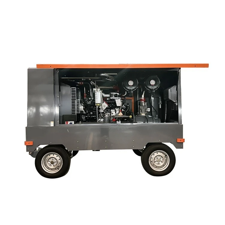 portable screw compressor